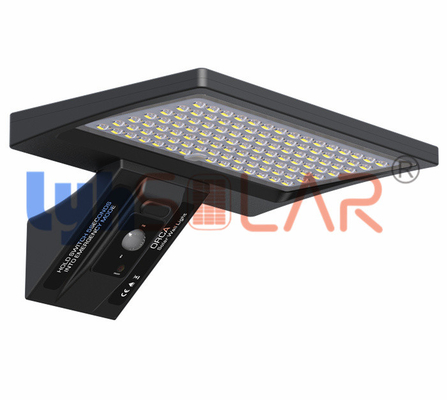 4가지 조명 모드는 활성화된 태양 LED 라이트 8W 1000Lm 출력을 모션으로 신호합니다