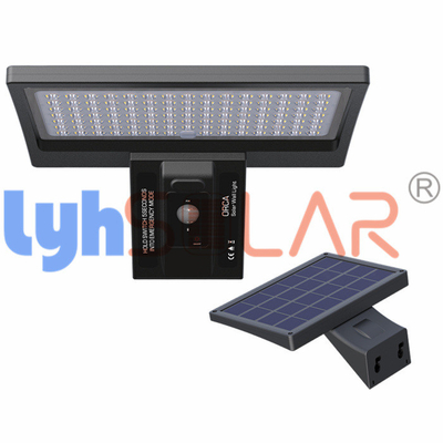 4가지 조명 모드는 활성화된 태양 LED 라이트 8W 1000Lm 출력을 모션으로 신호합니다
