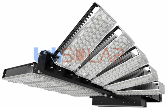 고전력 1200W는 민웰 드라이버와 SMD5050 칩으로 점등되는 스포츠 경기장을 이끌었습니다