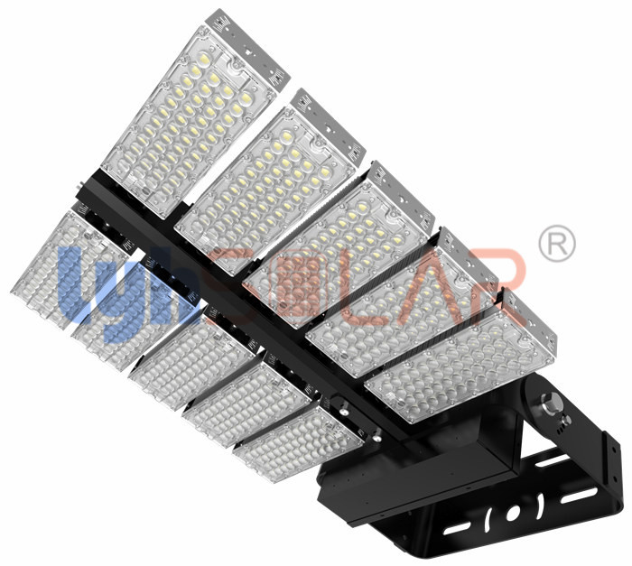 고전력 1200W는 민웰 드라이버와 SMD5050 칩으로 점등되는 스포츠 경기장을 이끌었습니다